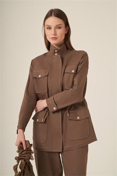 FTZ Women Kadın Marsel Takım  Kahve 31319