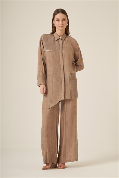 FTZ Women Kadın Alice Takım  Kahve 31149