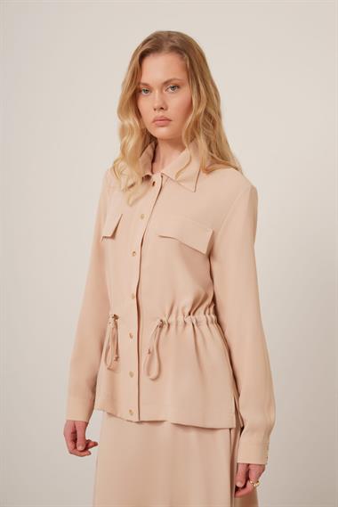 FTZ Women Kadın Melise Crep Takım  Beige 31172