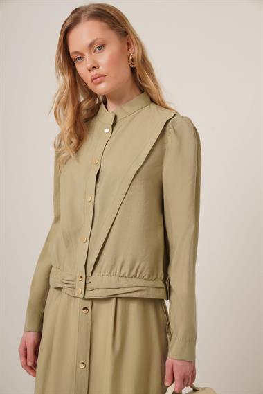 FTZ Women Kadın Modal Etekli Takım  Çağla 31174