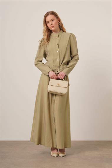 FTZ Women Kadın Modal Etekli Takım  Çağla 31174