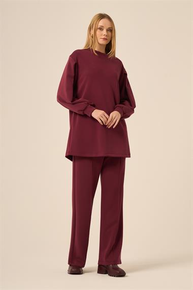 FTZ Women Kadın Modal Takım  Mürdüm 31284