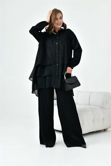 FTZ Women Kadın Modal Takım  Siyah 30879