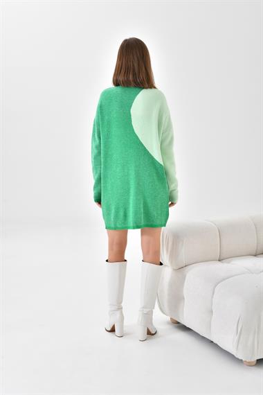 FTZ Women Kadın Oval Detaylı Tunik  Benetton 20567