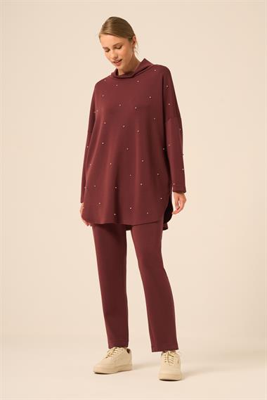 FTZ Women Kadın Oysho Takım  Mürdüm 30989