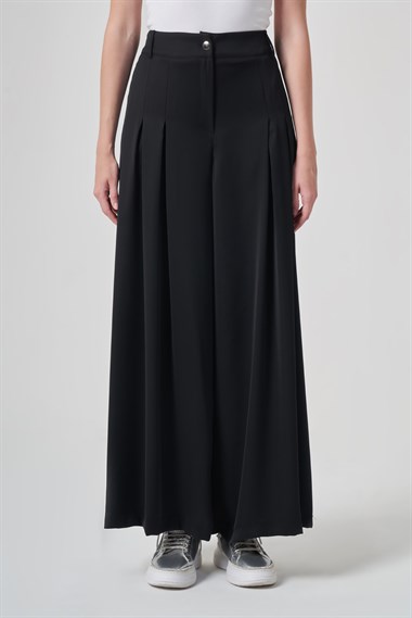 FTZ Women Kadın Palazo Pantolon  Siyah 31361