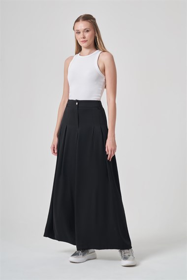 FTZ Women Kadın Palazo Pantolon  Siyah 31361