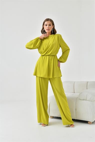 FTZ Women Kadın Pantolonlu Takım  Asit 30767