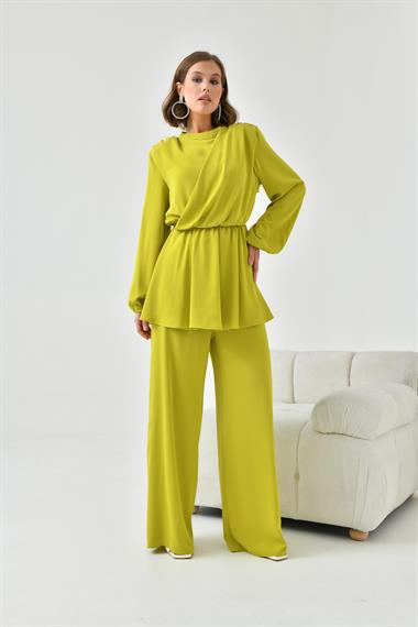 FTZ Women Kadın Pantolonlu Takım  Asit 30767