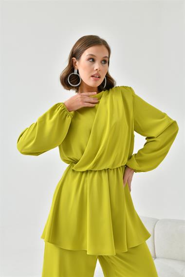 FTZ Women Kadın Pantolonlu Takım  Asit 30767