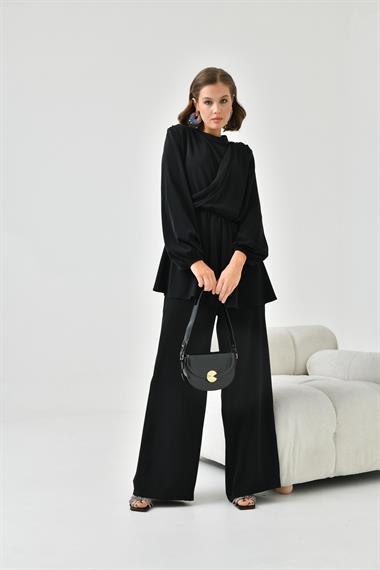 FTZ Women Kadın Pantolonlu Takım  Siyah 30767