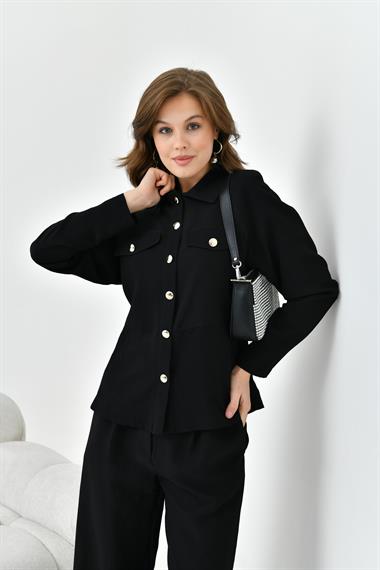 FTZ Women Kadın Pantolonlu Takım  Siyah 30727