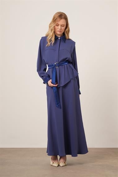 FTZ Women Kadın Piar Etekli Takım  Lacivert 31148