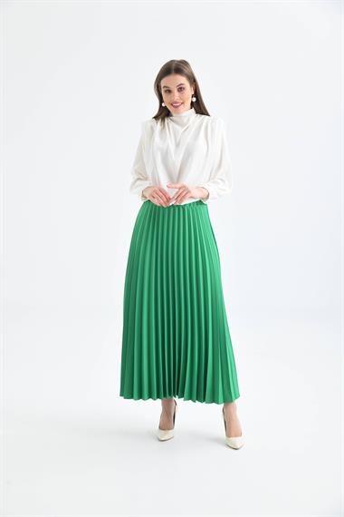 FTZ Women Kadın Plise Etek  Benetton 30390