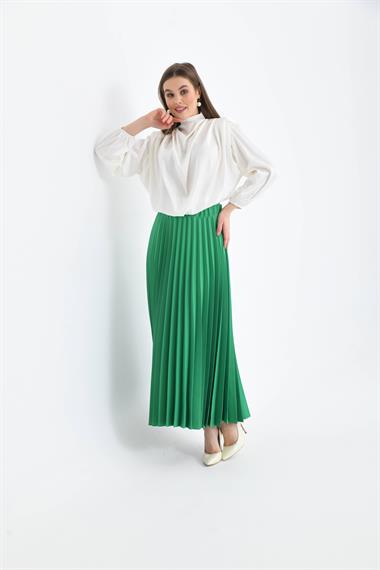 FTZ Women Kadın Plise Etek  Benetton 30390