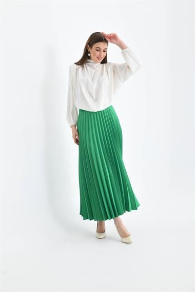 FTZ Women Kadın Plise Etek  Benetton 30390