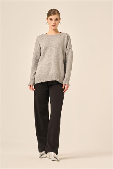 FTZ Women Kadın Şardon Kazak  Gri 25215