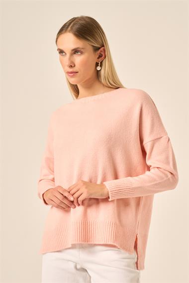 FTZ Women Kadın Şardon Kazak  Pudra 25215