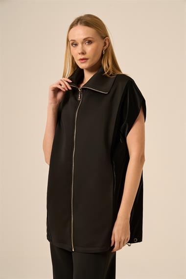 FTZ Women Kadın Scuba Spandex Takım  Siyah 31277