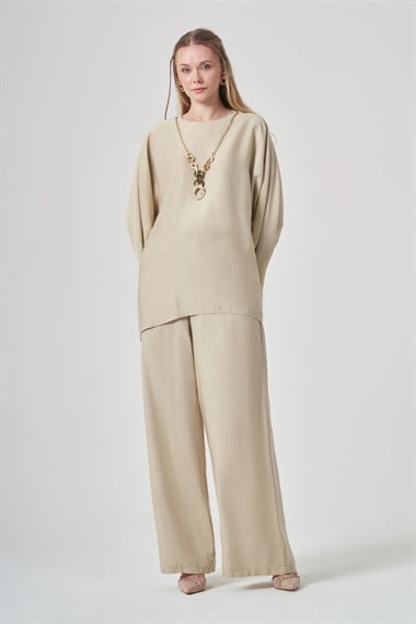 FTZ Women Kadın Selin Takım  Beige 31445