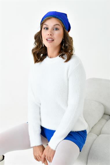 FTZ Women Kadın Sıfır Yaka  Ekru 20944