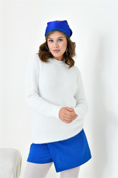FTZ Women Kadın Sıfır Yaka  Ekru 20944