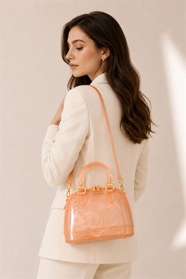 FTZ Women Kadın Silikon Çanta  Orange CNT003