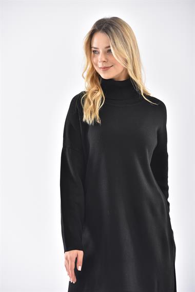 FTZ Women Kadın Tam Balıkçı İkili Takım  Siyah 21-6056