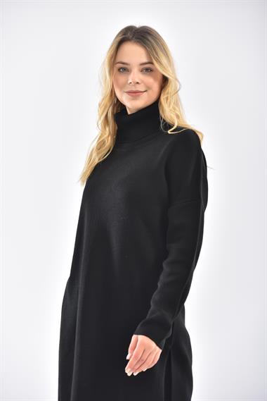 FTZ Women Kadın Tam Balıkçı İkili Takım  Siyah 21-6056