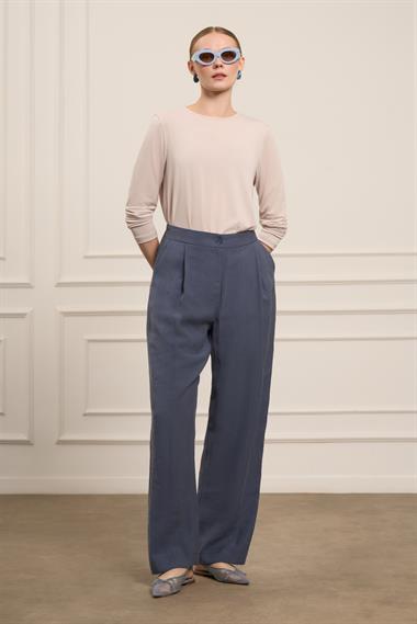 FTZ Women Kadın Tansel Pantolon  İndigo 31080