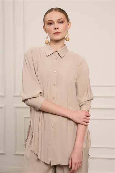 FTZ Women Kadın Tansel Takım  Beige 31079