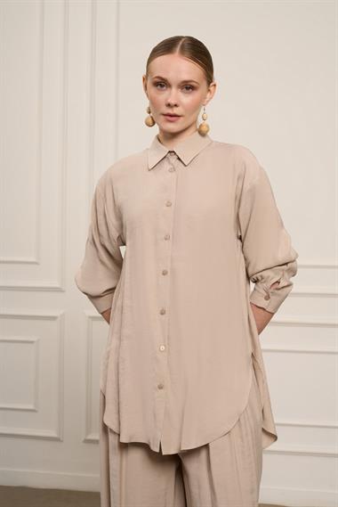 FTZ Women Kadın Tansel Takım  Beige 31079