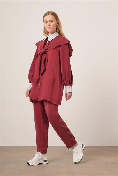 FTZ Women Kadın Tansel Takım  Bordo 31104