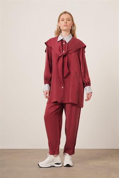 FTZ Women Kadın Tansel Takım  Bordo 31104