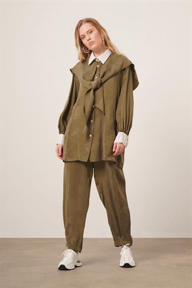 FTZ Women Kadın Tansel Takım  Haki 31104