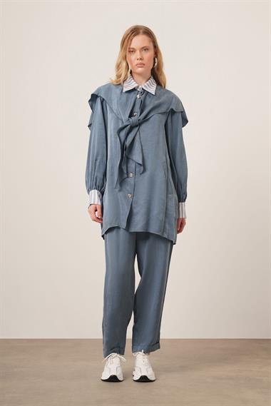 FTZ Women Kadın Tansel Takım  İndigo 31104