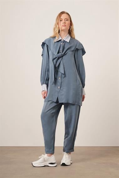 FTZ Women Kadın Tansel Takım  İndigo 31104