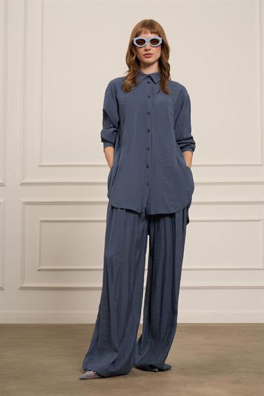 FTZ Women Kadın Tansel Takım  İndigo 31079