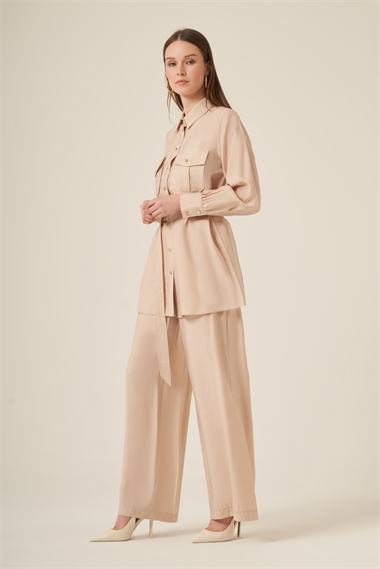 FTZ Women Kadın Tensel İkili Takım  Beige 31306
