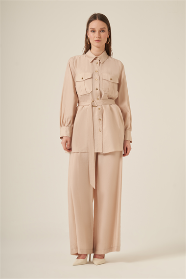 FTZ Women Kadın Tensel İkili Takım  Beige 31306