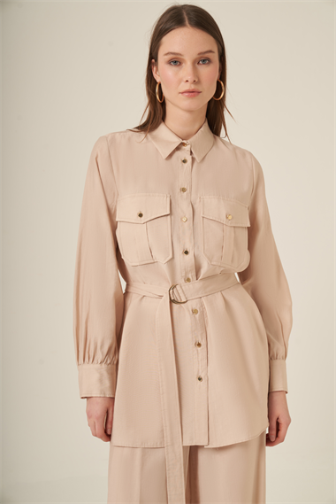 FTZ Women Kadın Tensel İkili Takım  Beige 31306