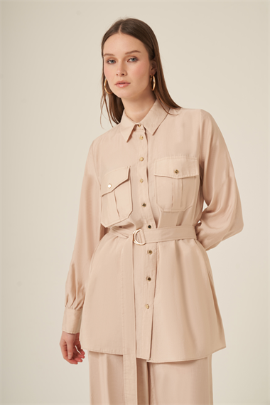 FTZ Women Kadın Tensel İkili Takım  Beige 31306