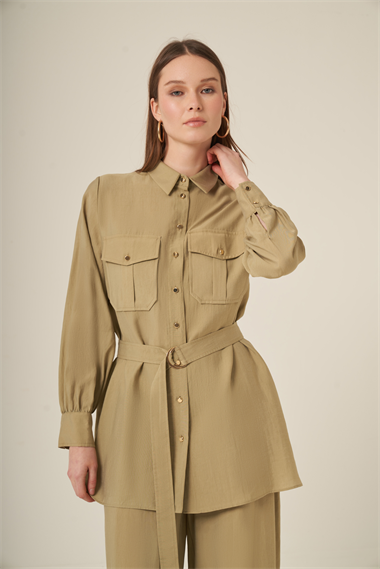FTZ Women Kadın Tensel İkili Takım  Nut 31306