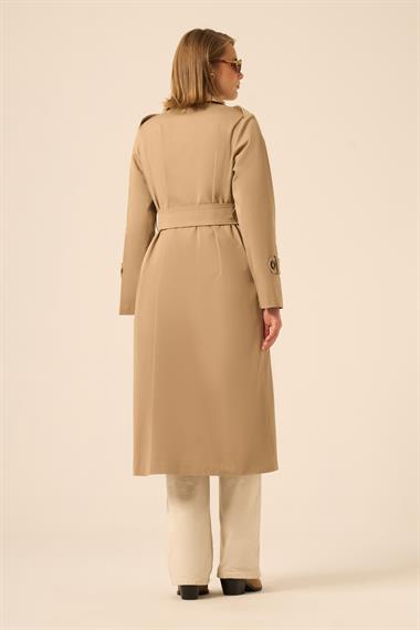 FTZ Women Kadın Trenç Kaban  Vizon 31211