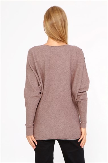 FTZ Women Kadın triko  Beige 21-1226