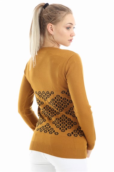 FTZ Women Kadın triko  Safran 21-1041