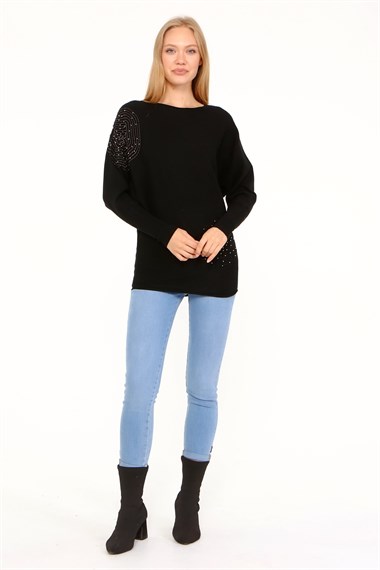 FTZ Women Kadın triko  Siyah 21-1226