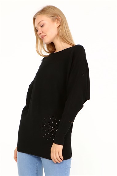 FTZ Women Kadın triko  Siyah 21-1226