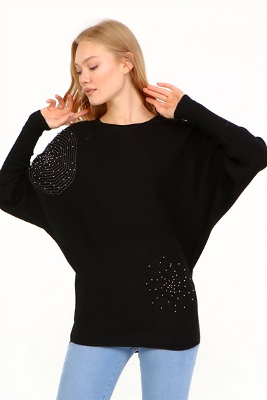 FTZ Women Kadın triko  Siyah 21-1226