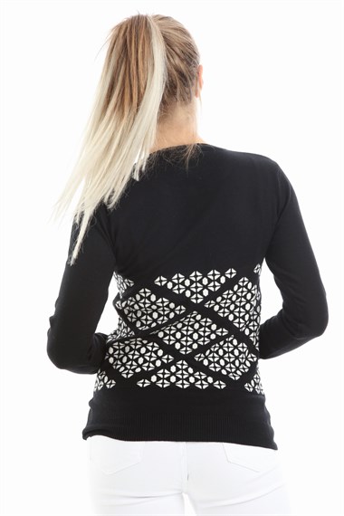 FTZ Women Kadın triko  Siyah 21-1041